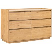 SACHA 120x40xH80cm Melamine with Oak Bark