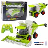 Combine Harvester With Corn Header 2in1 Remote Controlled RC Smoke Eff