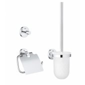 Grohe Essentials 3-in-1 Chrome Bathroom Set (40407001)