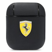 Track Leather AirPods cover black