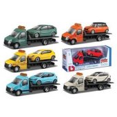 Bburago autovežis, įvairių rūšių 1:43