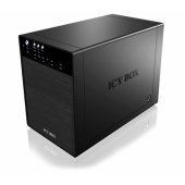 Išorinis HDD dėklas 4x3,5" USB 3.0 juodas IB-3640SU3