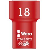 Wera Cyclops galvutė su terkšle 18x46 - 8790 B VDE, izoliuota, su 3/ 8