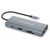 DONN06G 10 viename USB 3.2 Gen 1 prijungimo stotelė