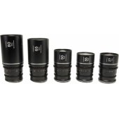 Nanomorph S35 Prime 5-Lens Bundle (27+35+50+65+80mm) Silver for Sony