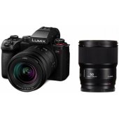 Lumix DC-S5 II + 20-60mm + 50mm Black