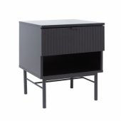 Nightstand SEQUENCE 45x40x55cm black