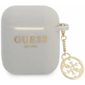 4G Charms Silicone Case for Airpods 1/ 2 Gray