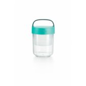 Jar To Go, 400 ml, turkio spalvos