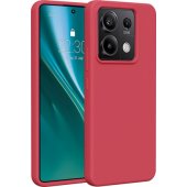 Silikoninis dėklas Xiaomi Redmi Note 13 Pro 5G, avietinis