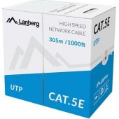 U/ UTP kabelis Cat.5e CU 305m pilkas
