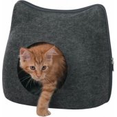 Closed Cat Lair Grey 38x35x37 cm