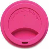 BIO Silicone Cup Lid 8.7x1.8cm Pink