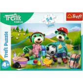 Trefl Puzzle 54 mini Linksmasis Treflikų pasaulis 4 TREFL