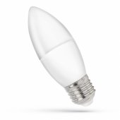 LED ŚWIECOWA E-27 230V 8W WW SPECTRUM