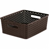 Basket My Style Brown 13L 36x30x14cm