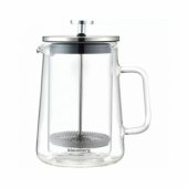 Teapot 600ml double glass