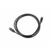 USB-C M/ M 2.0 kabelis 1.8m Quick juodas