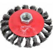 AWTools 125mm M14 twisted conical brush (AW55137)