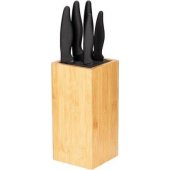 MPM SET OF 5 KNIVES SNS 5 IN BAMBOO BLOCK