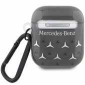 Large Star Pattern AirPods 1/ 2 cover black