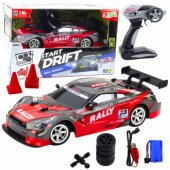 Drift Car Racing RC Red Black 30km/ h 1:16