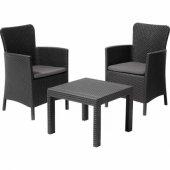 Sodo baldų komplektas Salvador Balcony Set pilkas
