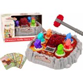 Arkadinis žaidimas „Whac-A-Mole“: dinozaurai, ugnikalnio dūmų efektas, šviesos ir garsai