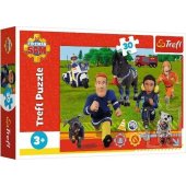 Puzzle - "30" - Ready to help Fireman Sam Trefl 18297