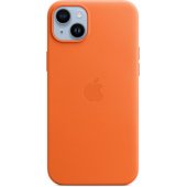 „Leather Case with MagSafe iPhone 14 Plus (MPPF3ZM/ A)“ Oranžinis