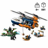 60437 Jungle Explorer Helicopter at Base Camp