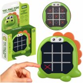 Elektroninis žaidimas 3in1 Tic Tac Toe atmintis, žalias dinozauras