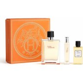 [###882###] Terre D®Hermes EDT 100ml + EDT 15ml + Hair & Body Shower Gel 40ml