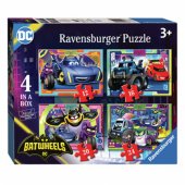 4 viename dėlionė Batwheels