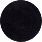 Alpaca Round 90x90cm Black