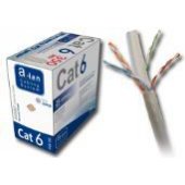_518185 Kabelis UTP Alantec KIU6PVC305 ( kat.6 PVC 305m viela pilkas )