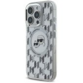 IML Monogram Karl and Choupette Head MagSafe iPhone 16 Pro, skaidrus