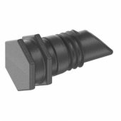 Micro-Drip-System sealing plug 4.6mm (3/ 16) (dark grey, 10 pie