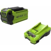 _114394 40V rinkinys įkroviklis 2A + akumuliatorius 2Ah GREENWORKS GSK40B2 -