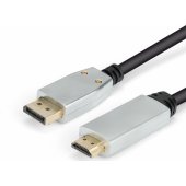 Montis Kabel DisplayPort v1.4 – HDMI v2.0 MT040 1.8 m Black, S