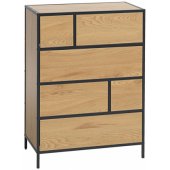HEDVIG 70x40xH95cm Ash/ Black