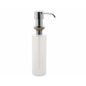Liquid soap dispenser, surface-mounted Chrome