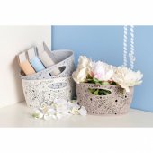 Basket Victoria Cream 22x17x12cm