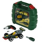 _7046661 Klein Bosch lagaminas su automobiliu ir atsuktuvu 8375