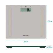 9113 GFEU12 Compact Glass Analyser Bathroom Scales, G