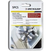 Dunlop Dunlop - Nakrętki wentyli samochodowych typu Schrader 5 szt. (S