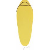 Reactor Sleeping Bag Liner - Mummy w/ Drawcord Standard Yellow