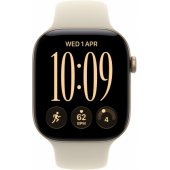Watch Series 12 Cellular 46mm Light Gold/ Sand Band M/ L