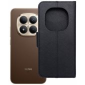 Fancy knyginio tipo dėklas Xiaomi Redmi Note 15 Pro Plus 5G, juodas