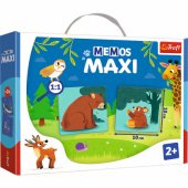 Trefl Educational game Memos maxi Animals and their children 02268 Tre